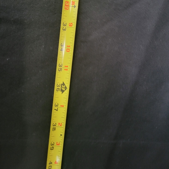 Chaps Denim Long Straight Leg Plus Size Black Jeans Size 24W - Picture 5 of 6